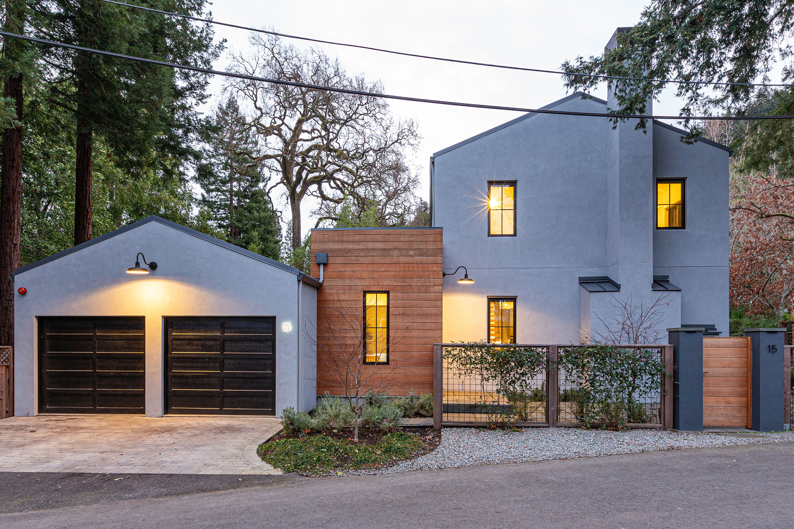 brookwood exterior with garage