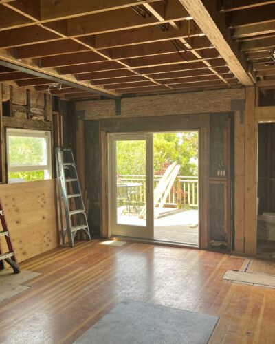 progress7 Picturing framing and construction.